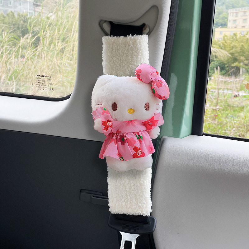 Funda Protectora para Cinturón de Coche de Felpa para Cinturón de Seguridad