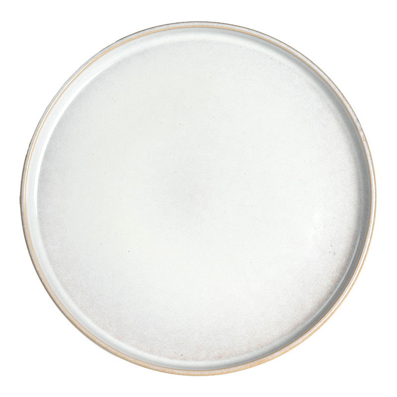 Retro color sólido platos de filete occidentales cubiertos japoneses al por mayor platos de cerámica redondos platos de platos de platos