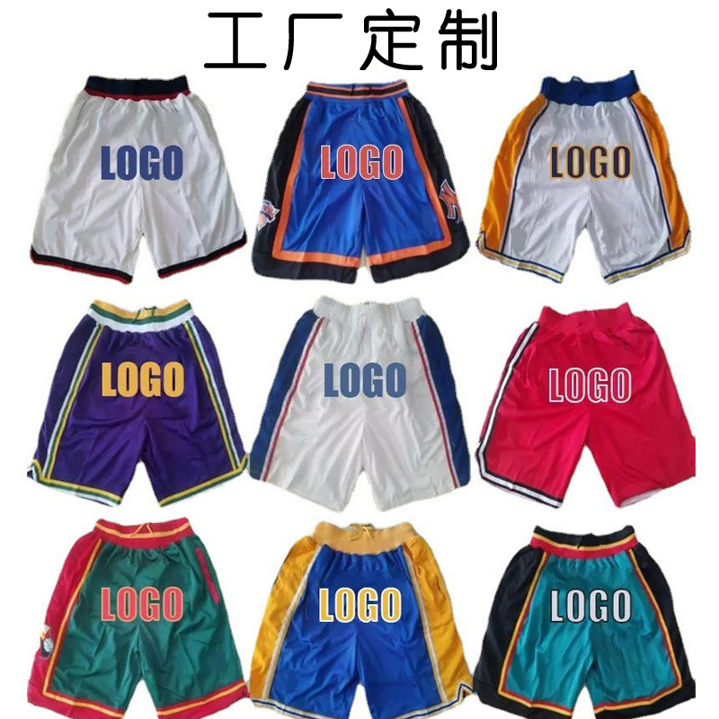 Cross-border men's letter graphics drawstring waist high quality mesh belt 3D full plate printing foot row basketball shorts customization