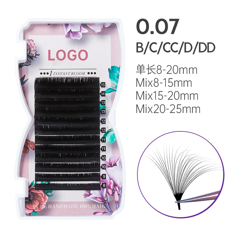 Fábrica de pestañas transfronterizas, pestañas falsas, pestañas naturales, pestañas de una sola raíz, pestañas suaves, pestañas de injerto florecientes en un segundo.