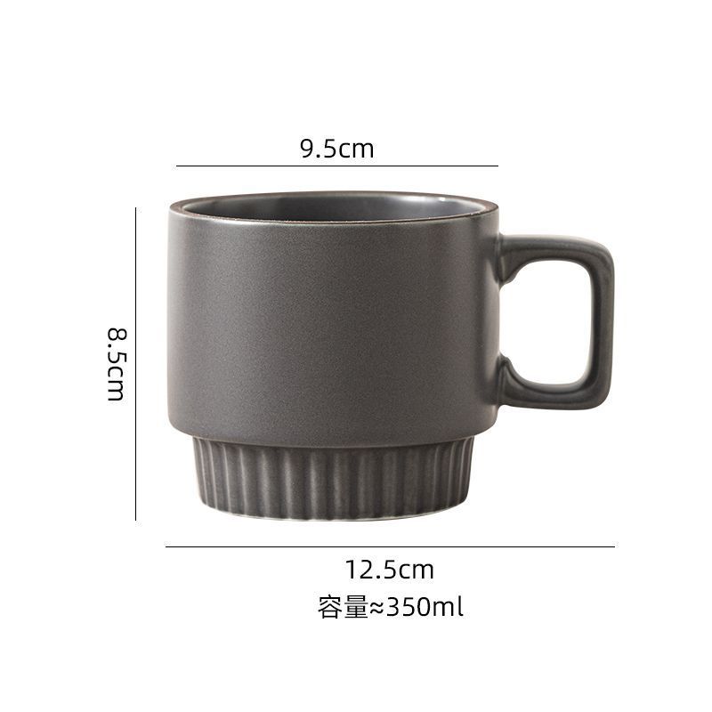 Relieve mate tazas de cerámica impresión de regalos logotipo personalizado tazas de agua de vacaciones tazas de marca
