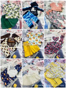 Patpat Sets Kidsren's Clothing Set Brand Mix and Match Cute Style Kidsren's Clothing Stock Patpat Kidsren's Clothing