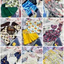 patpat  sets童装套装品牌混搭可爱风格儿童服装库存patpat童装