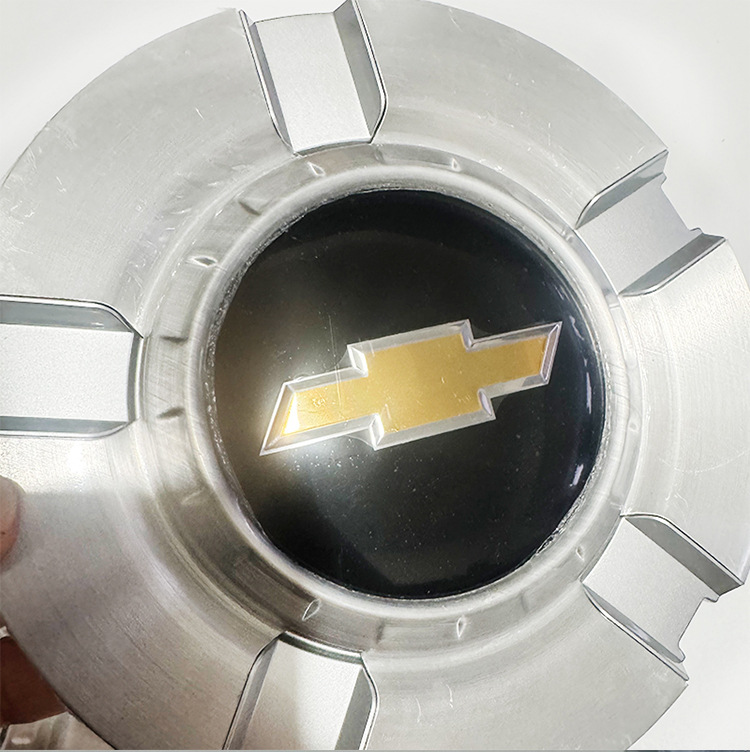 Suitable for Chevrolet Car Wheel Hub Decoration Cover, Wheel Rim Center Cover, Aluminum Wheel Hub Cover, Auto Parts Wheel Hub Emblem