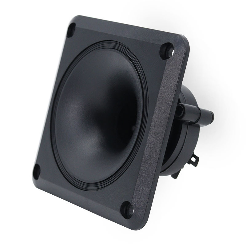 批发3.5寸方形号角高音扬声器88x88mm压电陶瓷梅花压电仔燕屋喇叭
