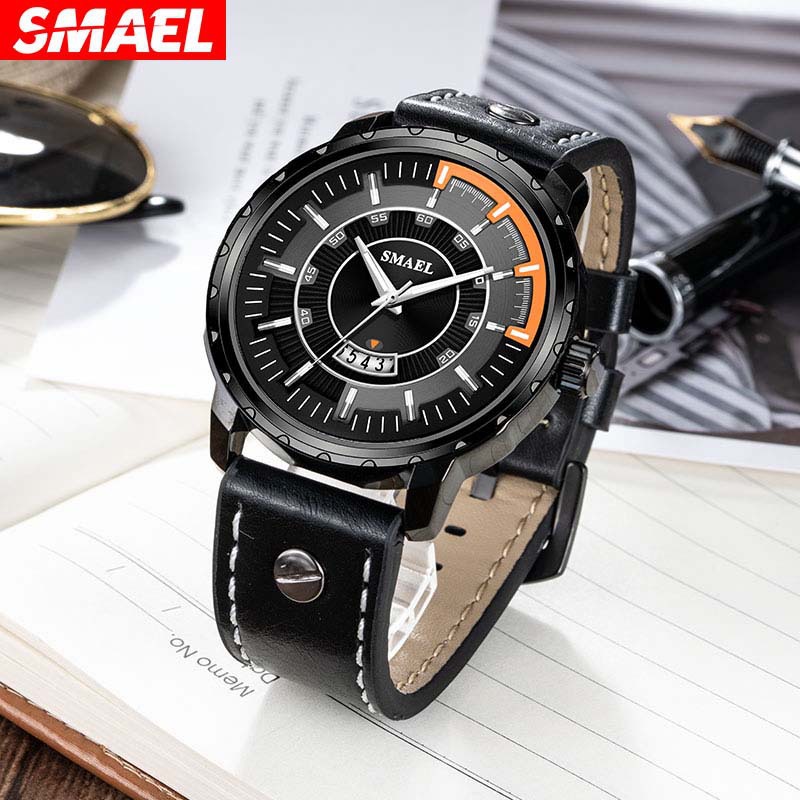 Men's Wrist Watch With Calendar And Night Light For Students_voghion.com