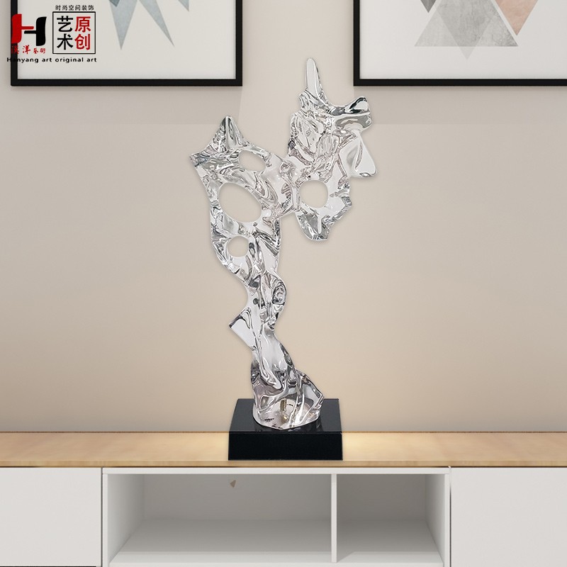 Abstract new sculpture decorative resin handicraft imitation hotel…