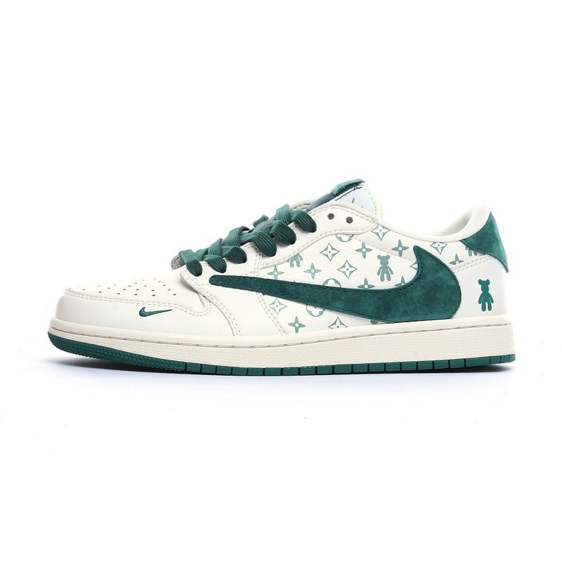 莆田鞋 纯原版本 aj1底帮 海外款联名款全头层皮男女休闲运动鞋|undefined