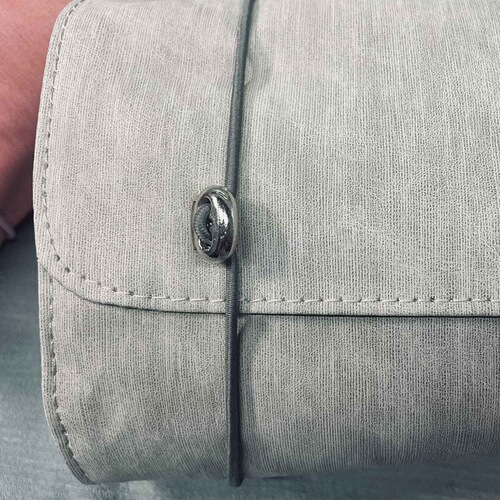 Ins-style travel detachable four-in-one makeup bag, portable PU leather waterproof foldable cosmetic storage and toiletries bag