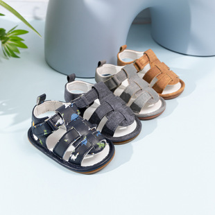 Amazon's Best-Selling 2025 New Rubber-Soled Non-Slip Baby Toddler Sandals Outdoor Running Baby Shoes Baby