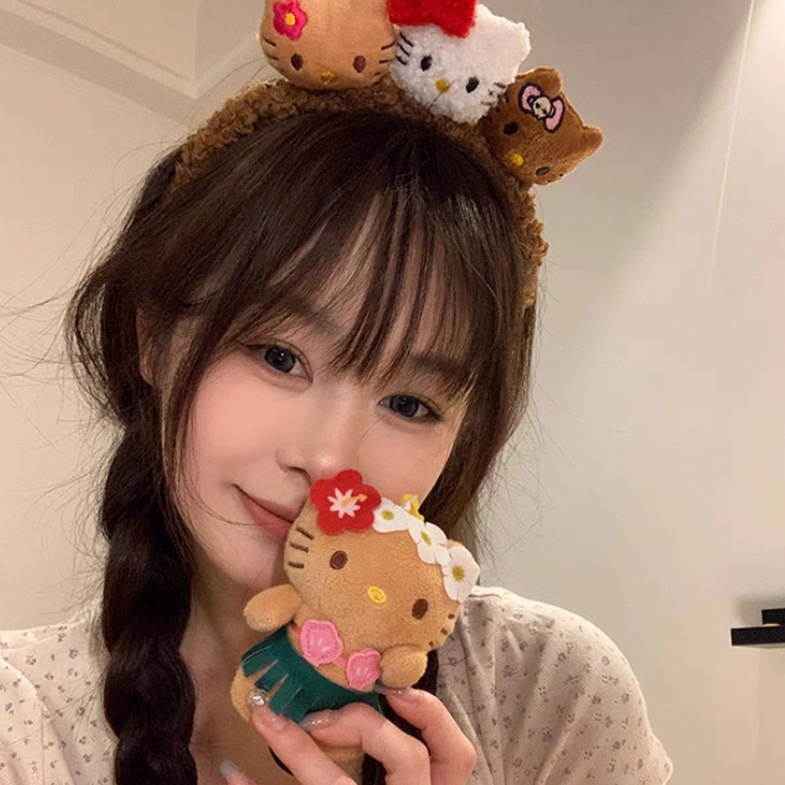 可爱扭扭棒大眼仔洗脸发箍女2025新款搞怪可爱氛围感趣味拍照头饰|undefined