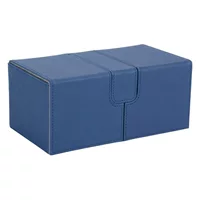 Tuoxiang Сетчатая подвижная коробка с тремя выдвижными ящиками PU Card Box 200 + Многофункциональная коробка для карт с виолончелем Коллекционная коробка Baokemeng
