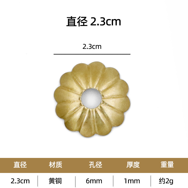 老式底片铜黄铜拉手古典仿古古建纯黄铜平垫圈配件垫片家具异形|undefined