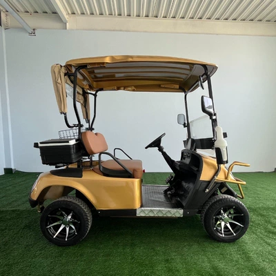 Elektrikli qolf avtomobilləri four-wheel scooter scenic spot tour