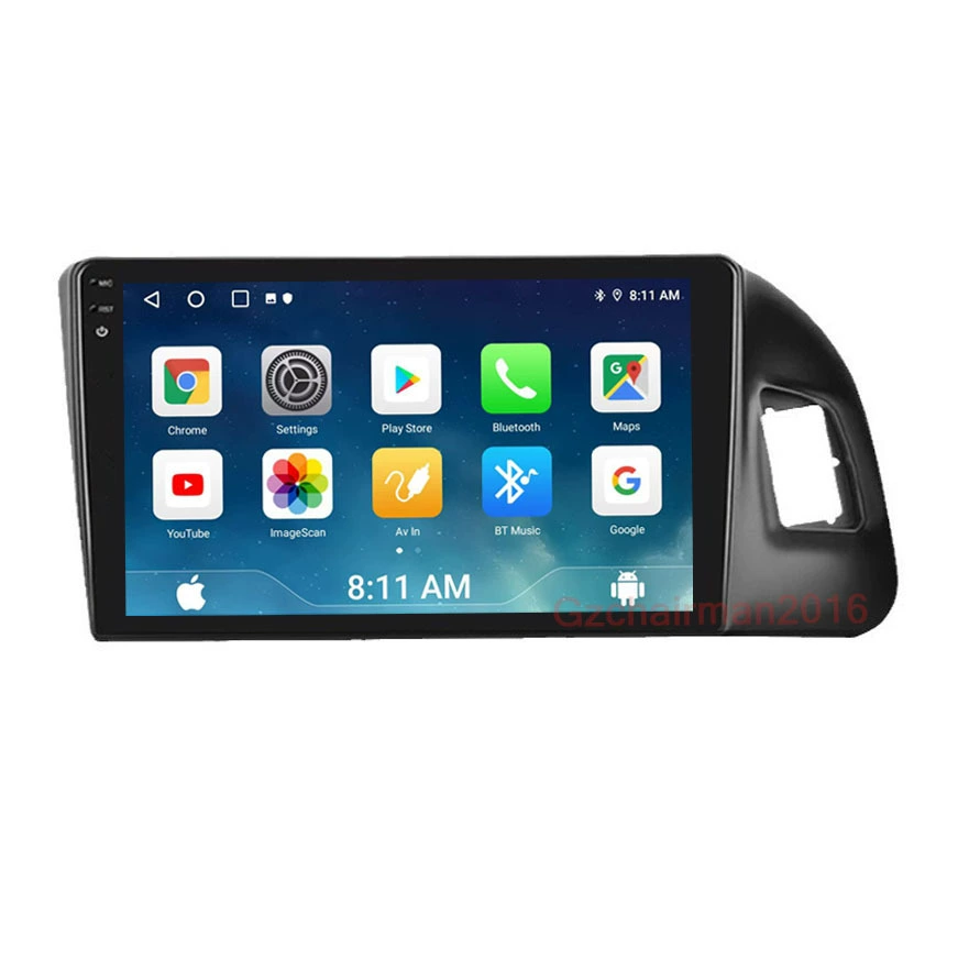 Подходит для 10-18 Audi Audi Q5 автомобиль средний контроль Android автомобиль, поворот изображения GPS навигация с большим экраном