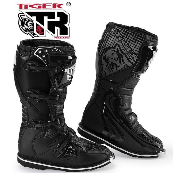 TIGER Tiger Brand Off-road Motorcycle Boots Anti-fall Boots Field Off-road Boots Original genuine goods