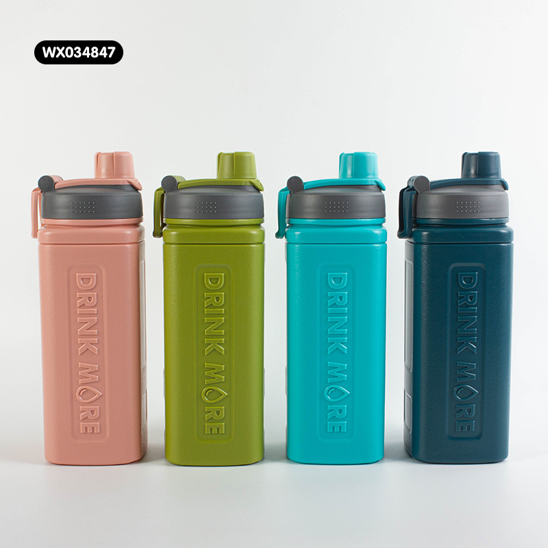 Verano grado alimenticio PP portátil hervidor deportivo portátil taza de bebida directa portátil 550 / 600ml / 700ml / 800ml