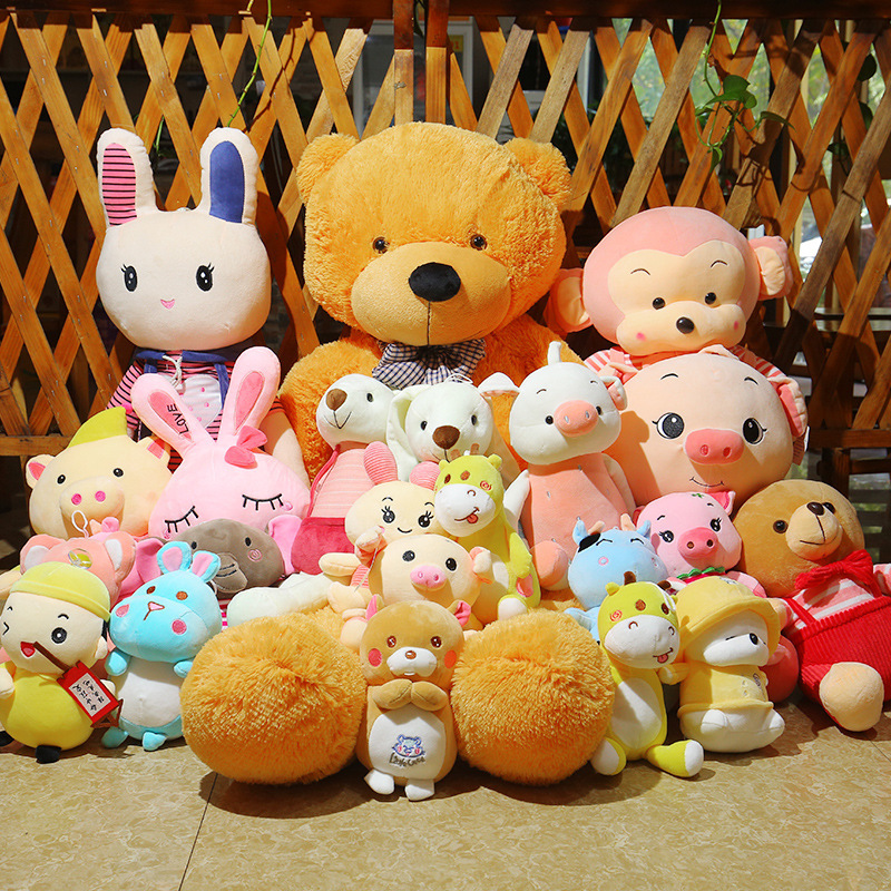 Grab doll machine prizes doll doll company annual meeting exhibition activities small gifts stall plush toys wholesale