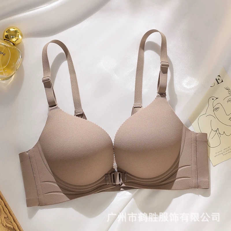 Venta directa de fábrica comercio electrónico transfronterizo Sudeste de Asia Vietnam Tailandia damas sin costuras sujetador de recogida lateral cómodo