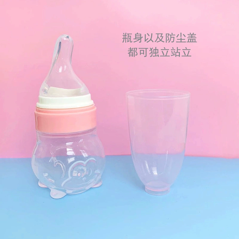 Universal silicone medicine dispenser, children's pacifier