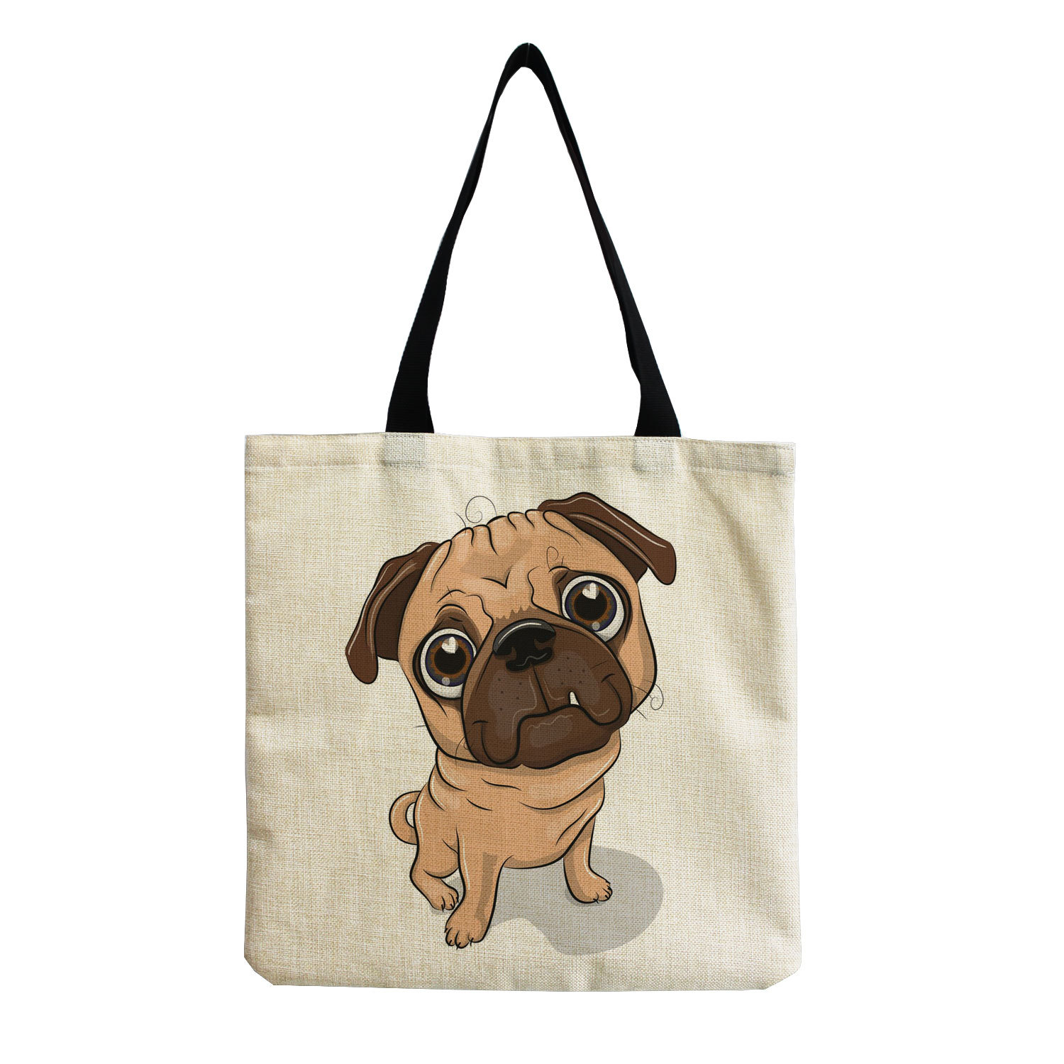 Dog Pattern Women'S Gender Women's Fashion Dog Shopping Bags