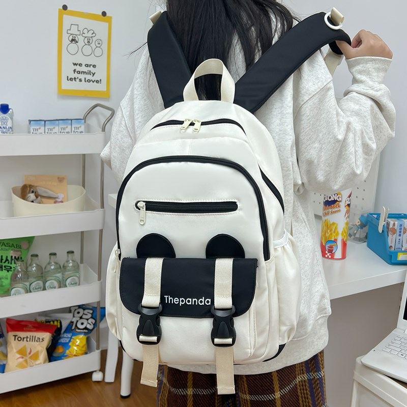 Mochila de la escuela secundaria coreana femenina estudiante de secundaria estudiante de secundaria simple Mori japonés salvaje mochila de gran capacidad