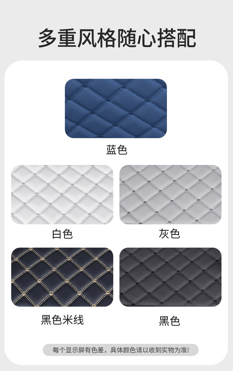 Suitable for Geely Galaxy E5 Trunk Mat, Fully Enclosed Geely Ex5 Special Car Interior Accessories Trunk Mat