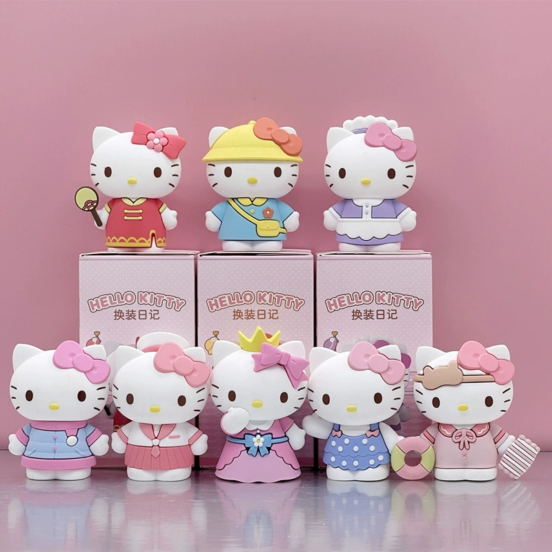 Санрио, Hello Kitty, hello kitty, минифигурка, кукла, игрушка, подарок на день рождения