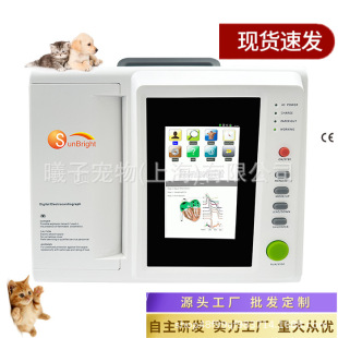 Portable Pet Ecg Machine Cat Dog Ecg Instrument Veterinary 12-Channel Ecg Machine Manufacturer