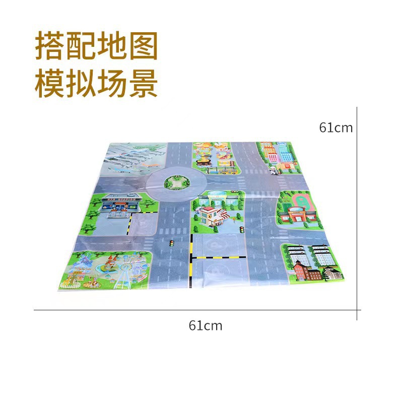 Caja de almacenamiento de pato amarillo pequeño caja de bloques de construcción caja de almacenamiento de juguetes para niños caja de organización caja de almacenamiento de material grande de plástico mapa a juego