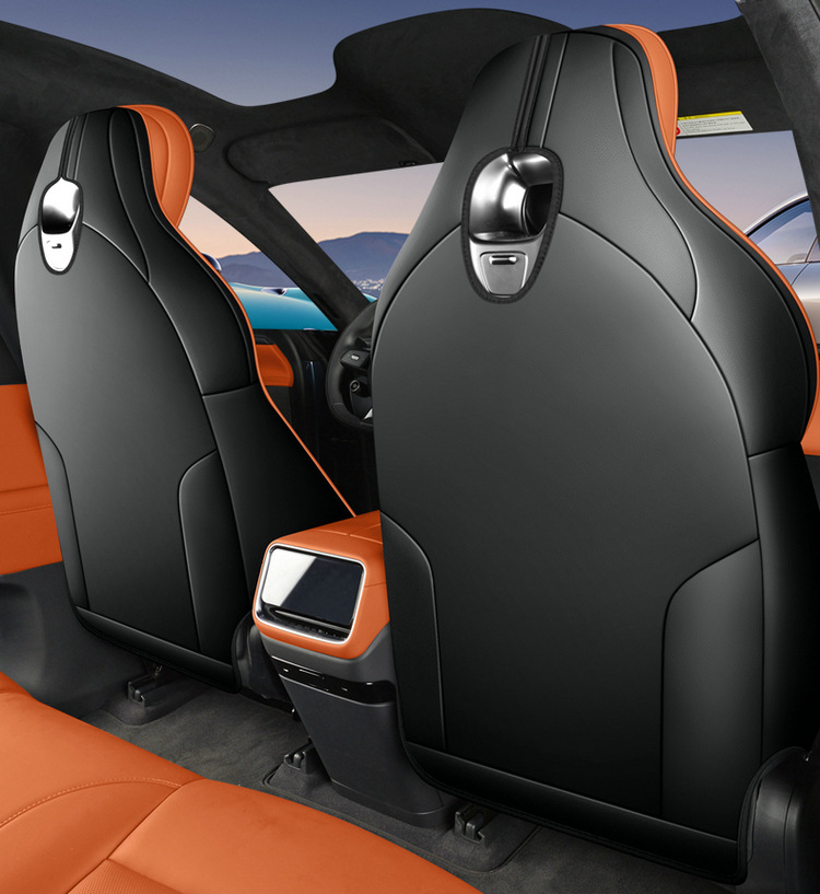 New Model Suitable for Yu7 Full Leather Car Seat Cushions, Four-Season Special Seat Covers, One Car One Version, E-Commerce Dropshipping Wholesale