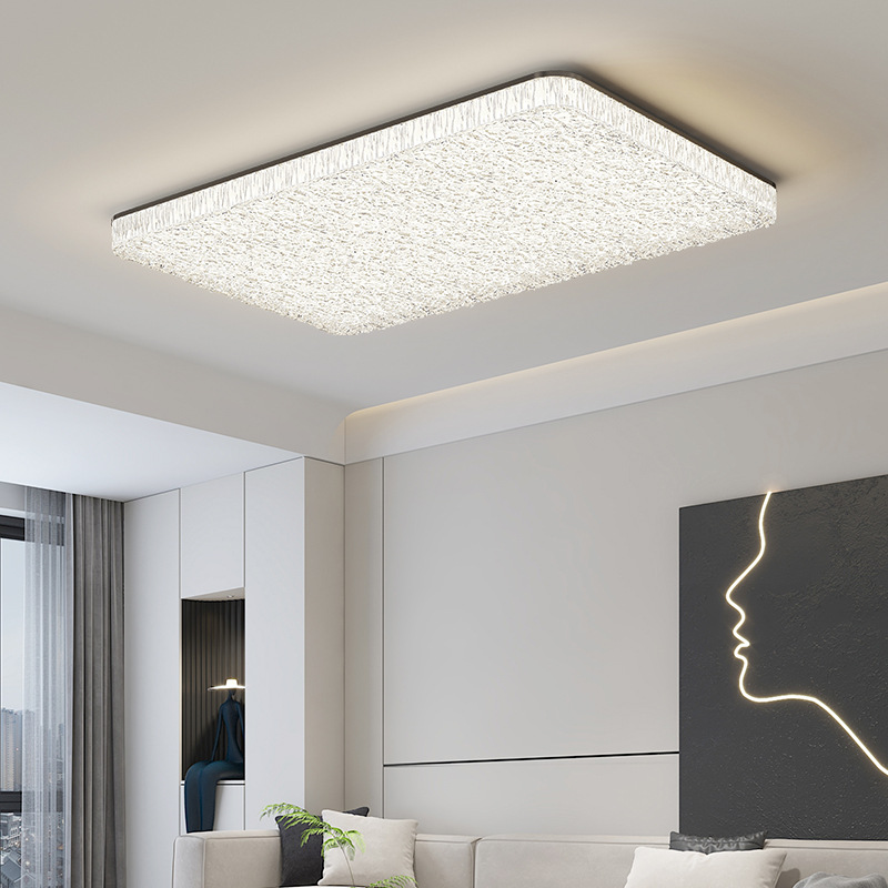 Luz de techo de lujo ligero italiano de espectro completo de protección de ojos lámpara de dormitorio 2026 nueva luz de sala de estar atmosférica 461L
