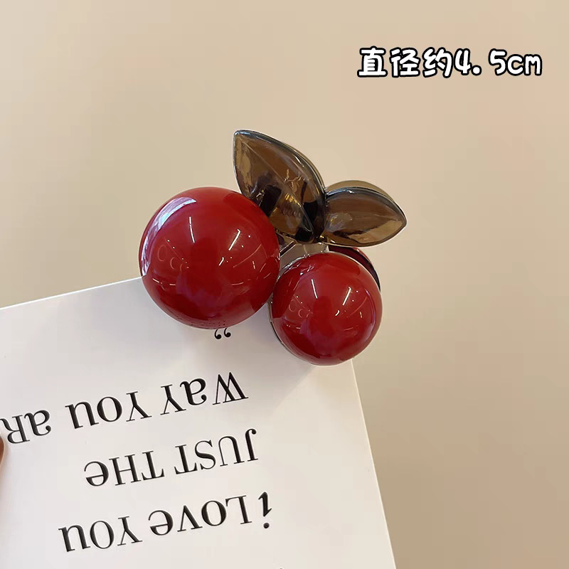 30#The angola red cherry is about 4.5cm long (single pack)