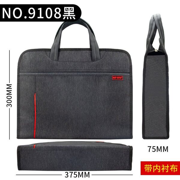 Handheld purse for folders for documents