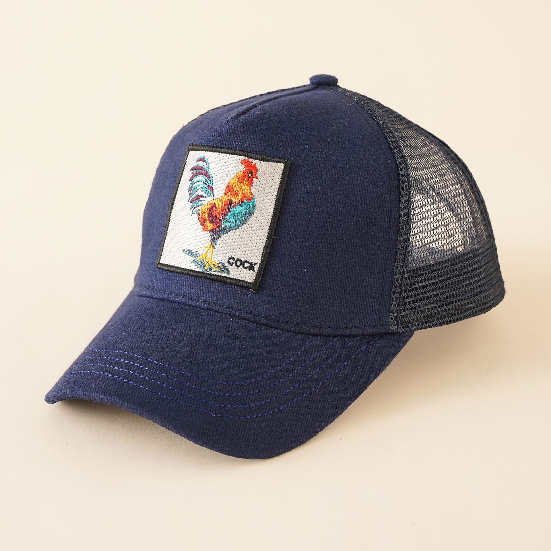 Gallo-Azul marino