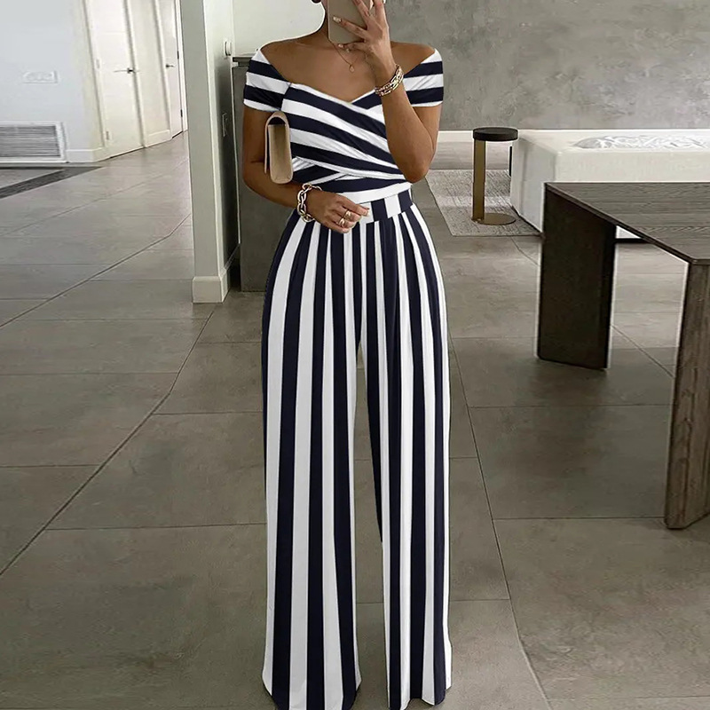 Mono de pierna ancha con estampado holgado, elegante y a la moda, estilo europeo y americano, novedad primavera 2026, para mujer, ideal para el día a día.