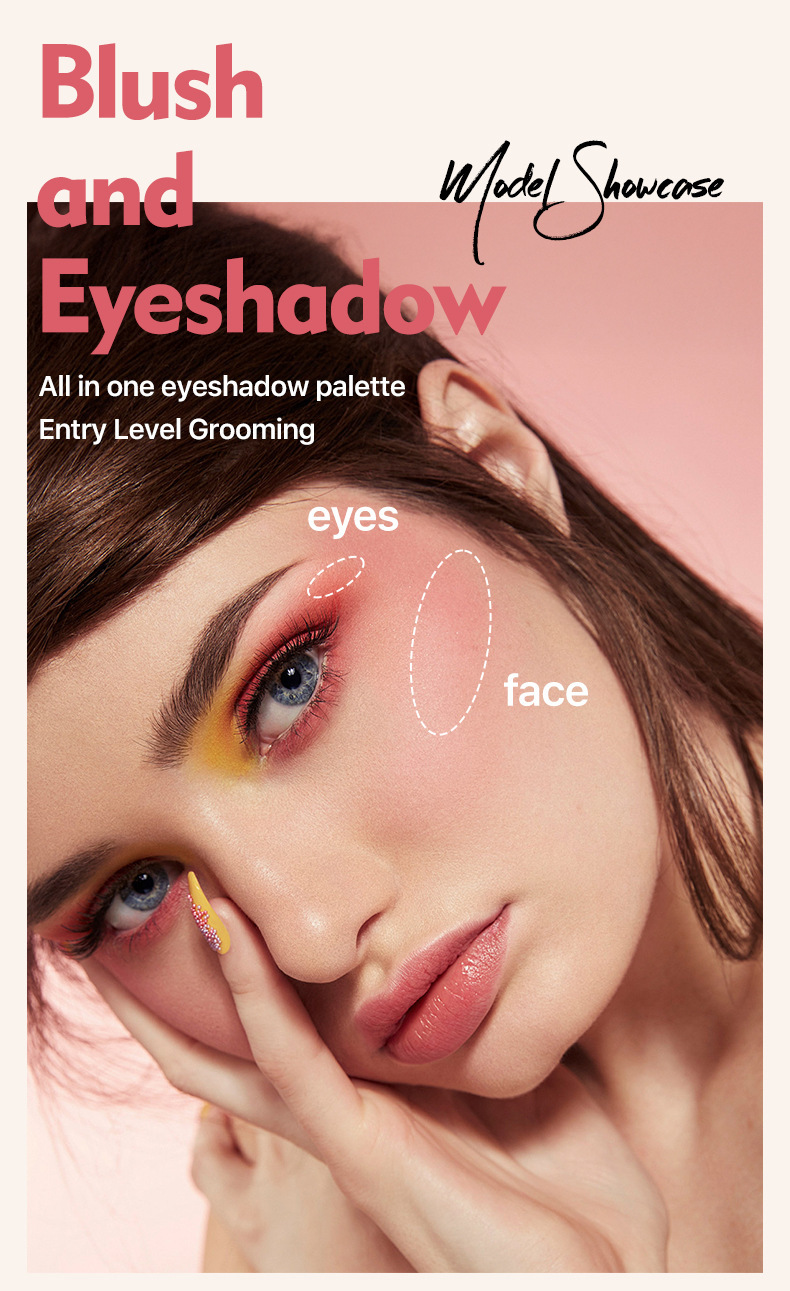 Beauty Earth Tone Eyeshadow Palette Multi Purpose Makeup Aegyo Sal Cosmetics_voghion.com