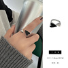 Love Lightning irregular retro, simple cold wind ring, niche personality ring Hong Kong style new product tide jewelry