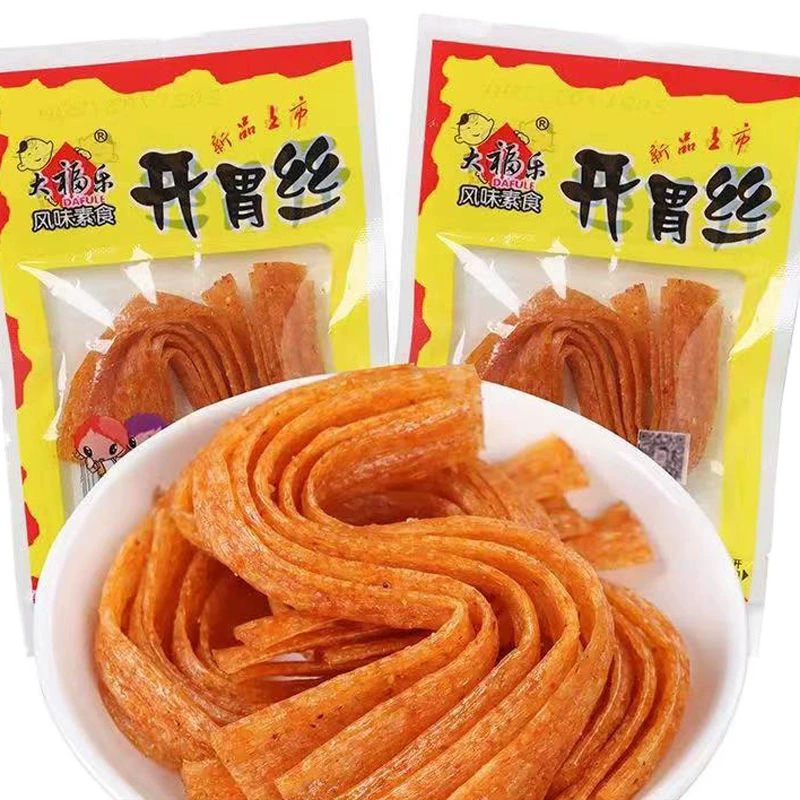 Дафулэ Аппетитная острая острая ролл классика 8090 ностальг snacks офисная повседневная острая нарезка детство