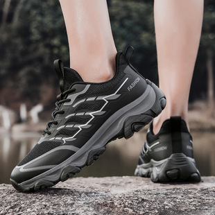 Hiking Shoes for Women 2023 New Spring & Fall Mesh Breathable Soft Sole Outdoor Hiking Hiking Sports Shoes for Men and Women