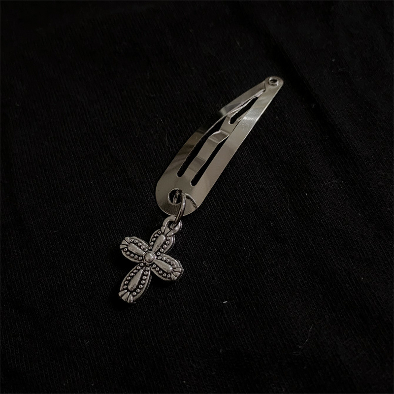 Women's Simple Style Cross Alloy Plating Hair Clip display picture 7