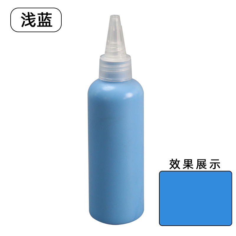 アクリル絵の具100ml子供の手涂りスクエア落书きdiy石膏人形涂りアクリル絵の具セット卸売|undefined