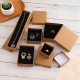 Classic in stock Kraft paper jewelry box multi-size earrings necklace jewelry box minimalist gift box