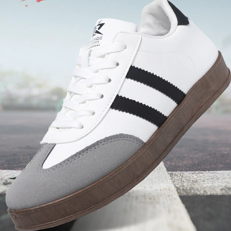 Новая немецкая мужская обувь дикая плоская белая обувь повседневная обувь спортивная повседневная модная спортивная обувь