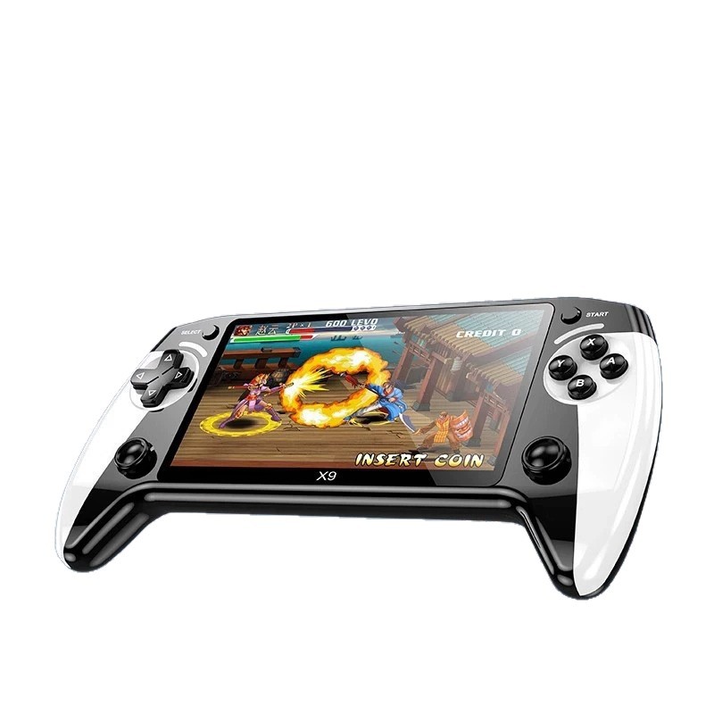 Juegos portátiles X9 transfronterizos 5.5 pulgadas gran pantalla arcade 8 simulador portátil X9 computadora portátil para el hogar