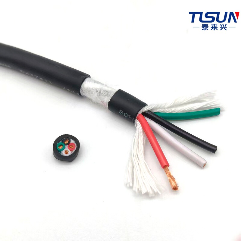 Taileixing Supplies Ul Series 2586 4*14Awg Pvc Material Professional-Grade Cable Wires, Capable of Being Used for Screens Taileixing Supplies Ul Series 2586 4*14Awg Pvc Material Professional-Grade Cable Wires, Capable of Being Used for Screens