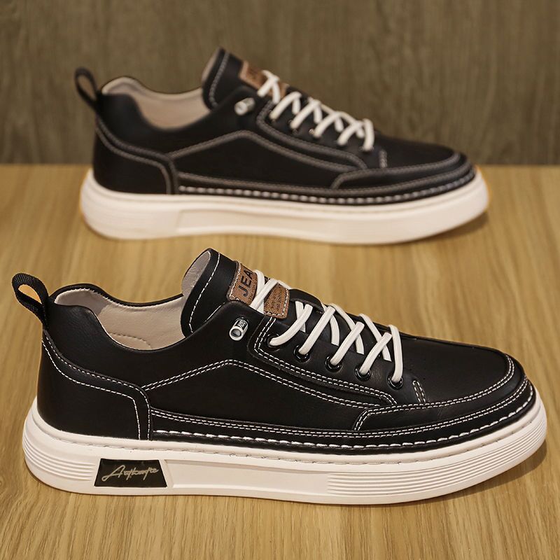 Autumn and Winter Men's Shoes New Breathable White Shoes Men's Korean-style Trendy All-match sneaker Student Casual Board Shoes