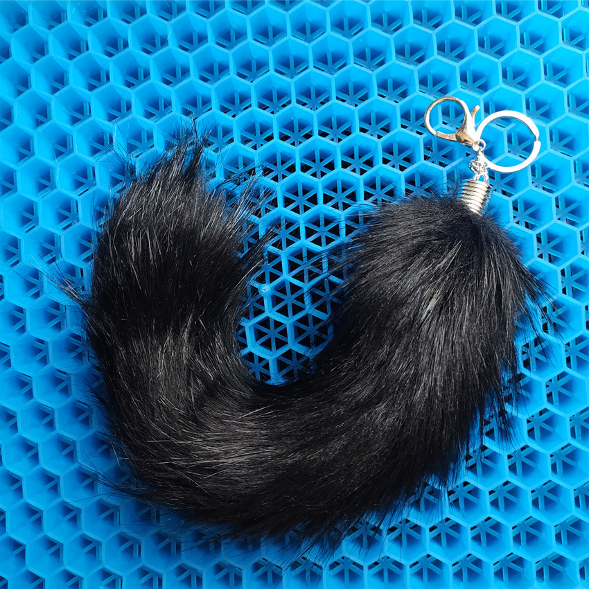 40cm长尾巴钥匙扣