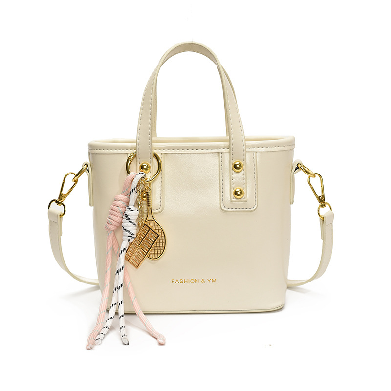 Bolso de cubo de mano para mujer 2025 nuevo estilo de comercio exterior casual bolso de hombro simple casual de viaje casual bolso de mensajero de alta calidad