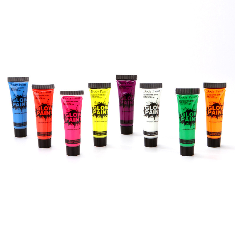 Pintura fluorescente de 10 ml * 8 colores